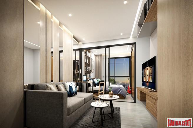 New Low-Rise Modern Condo Under Construction at Soi Laselle, Bearing, Bangna - 1 Bed 25 Sqm Units-25