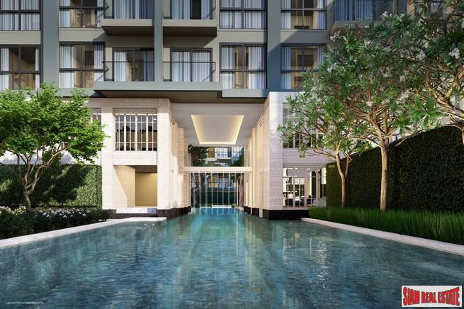 New Low-Rise Modern Condo Under Construction at Soi Laselle, Bearing, Bangna - 1 Bed 25 Sqm Units-5