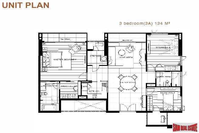 Newly Completed Luxury High-Rise Condo at Sukhumvit 31, Phrom Phong - 2 Bed Units - Large discounts available!-16