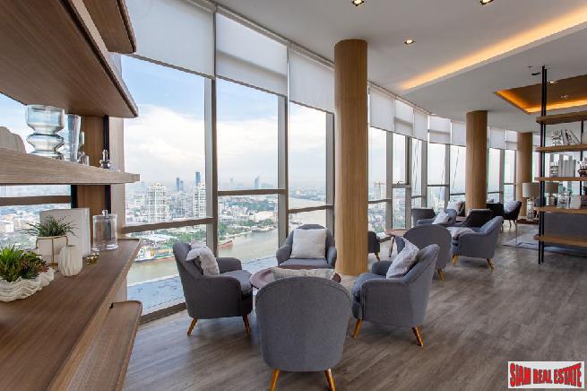 Newly Completed High-Rise Riverside Fully Furnished Condos at Charoen Nakhon, Bangkok - 2 Bed Units-12