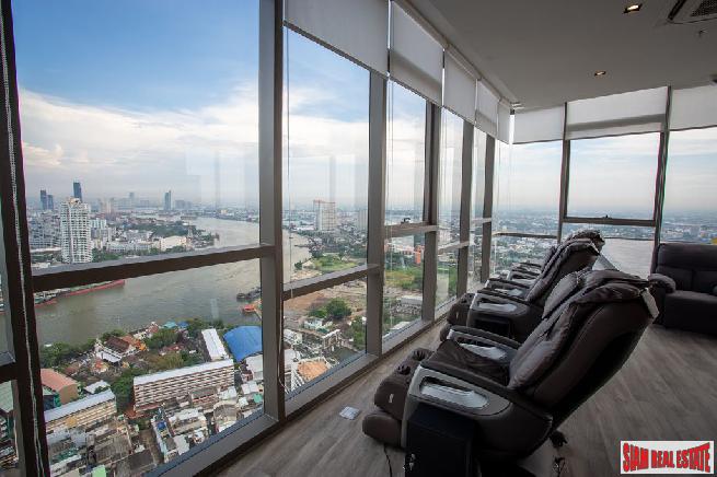 Newly Completed High-Rise Riverside Fully Furnished Condos at Charoen Nakhon, Bangkok - 2 Bed Units-14