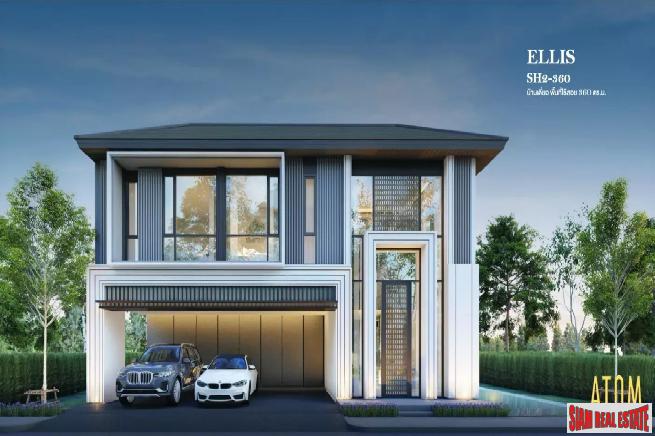 Exclusive Luxury Pool Villa Development with English Architecture at Bangna Rama 9 - 5 Bed Units-1