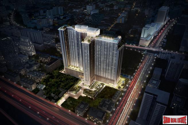 Newly Completed Mega Project with 2,400 Sqm of Sky Facilities only 300 metres to MRT Phra Ram 9, Rama 9 Road - 2 Bed Units-3