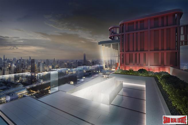 Nearing Completion is this High-Rise Condo with Huge Facilities and Unique Designs only 300 metres to MRT Phra Ram 9, Rama 9 Road - 1 Bed Units-6