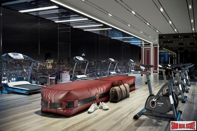 Nearing Completion is this High-Rise Condo with Huge Facilities and Unique Designs only 300 metres to MRT Phra Ram 9, Rama 9 Road - 1 Bed Plus Units-2