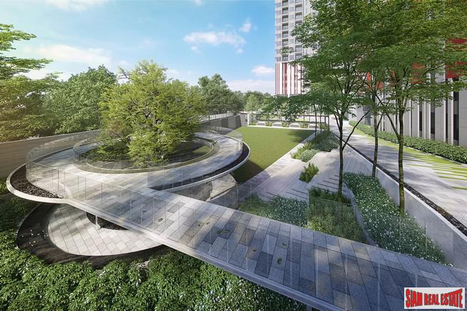 Nearing Completion is this High-Rise Condo with Huge Facilities and Unique Designs only 300 metres to MRT Phra Ram 9, Rama 9 Road - 1 Bed Plus Units-5