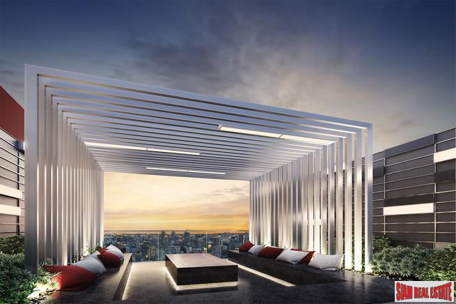 Nearing Completion is this High-Rise Condo with Huge Facilities and Unique Designs only 300 metres to MRT Phra Ram 9, Rama 9 Road - 1 Bed Plus Units-7
