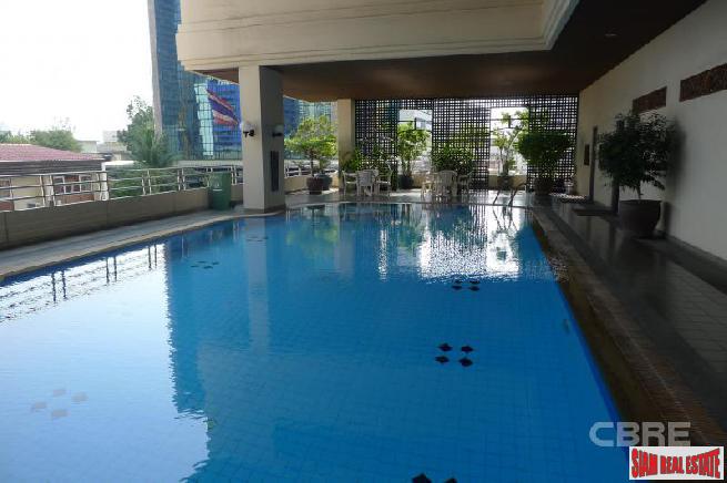 Sampoom Garden | Large 2 Bed Corner Unit on the 8th Floor with 4 Balconies Located only 200 Metres to BTS at Sathorn-10
