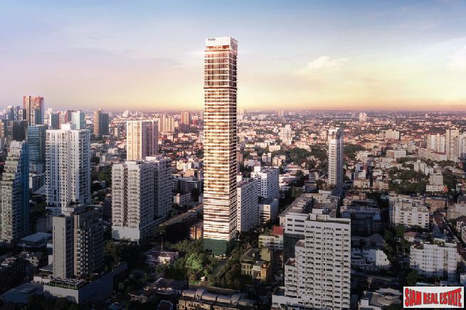 New Luxury High-Rise Smart Condo with Amazing Facilities at Thong Lor Road, Sukhumvit 55 - 1 Bed Units-0