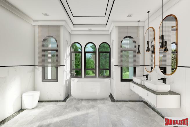 Exclusive New Three Bedroom Pool Villas and Commercial Units in Private Cherng Talay Estate-10