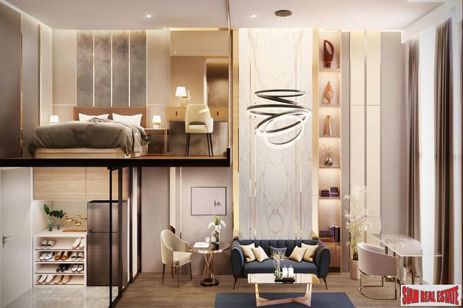 Pre-Launch of New High-Rise Loft Condo Unit at Ramkhamhaeng - Triple Station - 1 Bed Loft Units-5