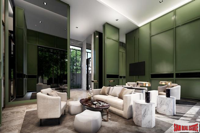 New Luxury Neo Classic Designed High-Rise at Charoennakorn close to Icon Siam, BTS Gold Line and the Riverside - 1 Bed Plus Units - BitCoin Accepted as Payment-13