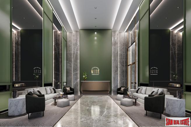 New Luxury Neo Classic Designed High-Rise at Charoennakorn close to Icon Siam, BTS Gold Line and the Riverside - 1 Bed Plus Units - BitCoin Accepted as Payment-14