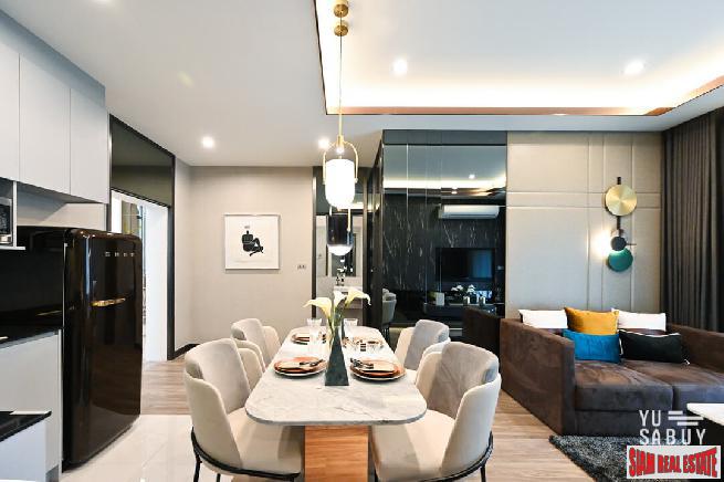 New Luxury Neo Classic Designed High-Rise at Charoennakorn close to Icon Siam, BTS Gold Line and the Riverside - 1 Bed Plus Units - BitCoin Accepted as Payment-23