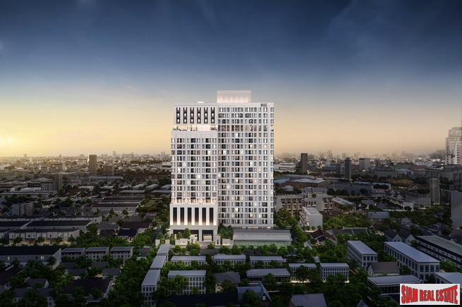 New Luxury Neo Classic Designed High-Rise at Charoennakorn close to Icon Siam, BTS Gold Line and the Riverside - 3 Bed Units - BitCoin Accepted as Payment-6