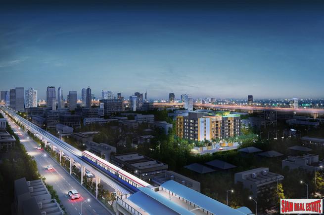 Excellent Value Low-Rise Condo in Construction by Leading Thai Developers at BTS Bangchak, Sukhumvit 62 - 1 Bed Plus Units-1