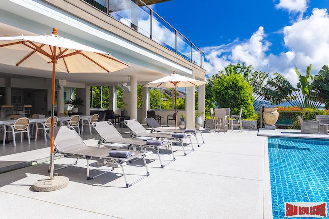 La Colline | Amazing Sea Views from this Magnificent Five Bedroom Pool Villa for Sale in Layan-12