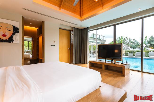 La Colline | Amazing Sea Views from this Magnificent Five Bedroom Pool Villa for Sale in Layan-14
