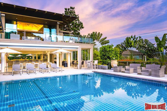 La Colline | Amazing Sea Views from this Magnificent Five Bedroom Pool Villa for Sale in Layan-4