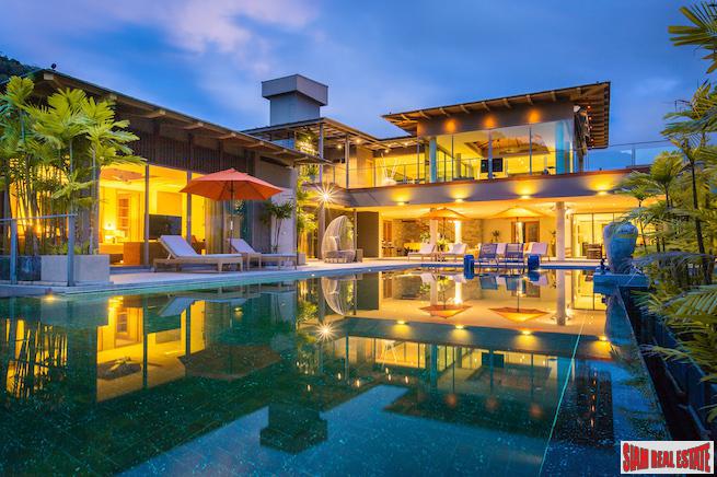 La Colline | Seven Bedroom Sea View Ultra-Luxurious Pool Villa Compound for Sale in Layan-5