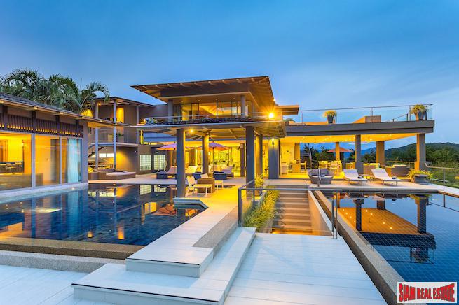 La Colline | Panoramic Sea Views from this Eight Bedroom Pool Villa in an Exclusive Layan Estate-0