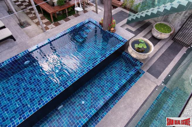 Unique Eight Bedroom + Rooftop Terrace Sea View Pool Villa for Sale in Rawai/Sai Yuan-3