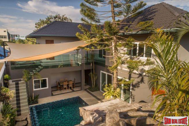 Large Two Storey Private Four Bedroom Pool Villa for Sale in a Nice Area of Rawai-0