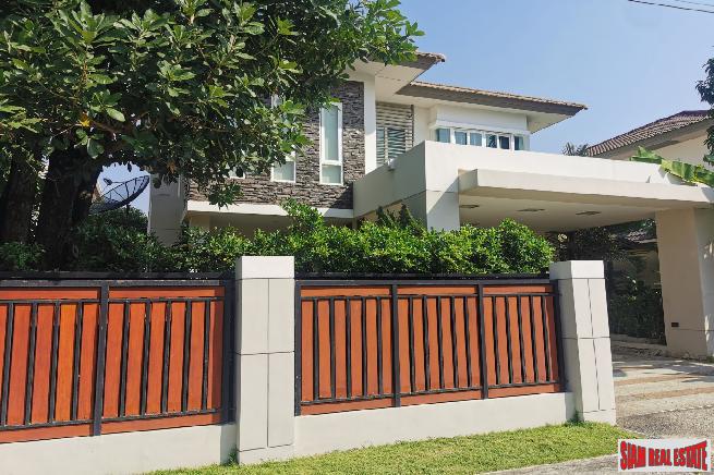 Burasiri Onnut Bangna | Large 2 Storey 4 Bed Family Home in Secure Estate close to Golf and Suvarnabhumi Airport-1