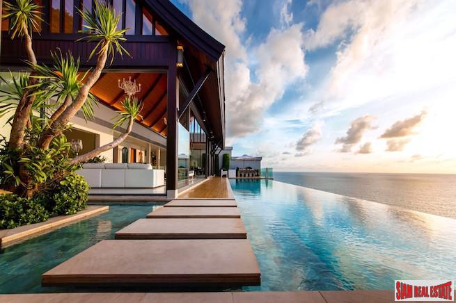 Villa Paradiso | Spectacular Five Bedroom Designer Pool Villa with Amazing Sea and Naithon Beach Views-0