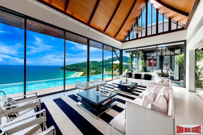 Villa Paradiso | Spectacular Five Bedroom Designer Pool Villa with Amazing Sea and Naithon Beach Views-2