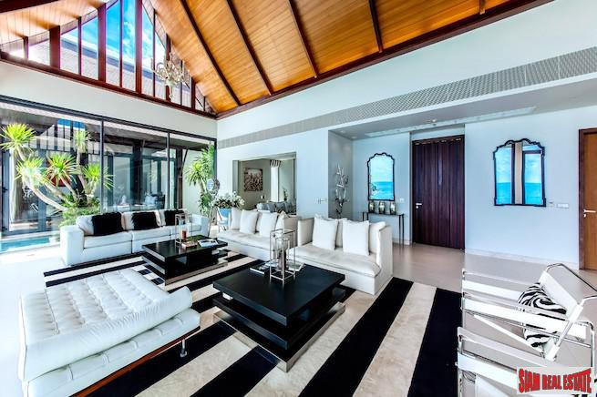 Villa Paradiso | Spectacular Five Bedroom Designer Pool Villa with Amazing Sea and Naithon Beach Views-5