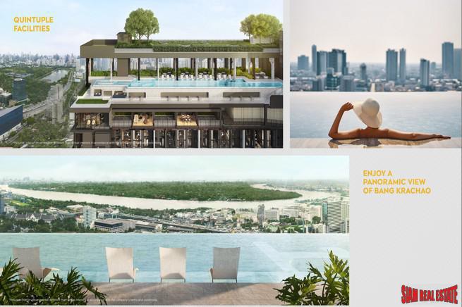 Exclusive New High-Rise Condo Launch by Leading Developers with River, Park and City Views at Rama 4 Road by Asoke and Phrom Phong -2 Bed Loft - Only 12% Down-Payment!-25