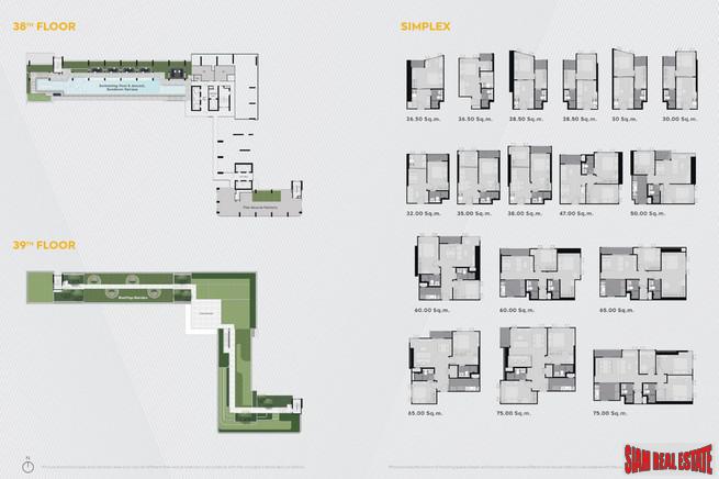 Exclusive New High-Rise Condo Launch by Leading Developers with River, Park and City Views at Rama 4 Road by Asoke and Phrom Phong -2 Bed Loft - Only 12% Down-Payment!-29