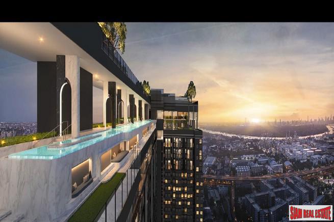 Exclusive New High-Rise Condo Launch by Leading Developers with River, Park and City Views at Rama 4 Road by Asoke and Phrom Phong -1 Bed Plus Units - Only 12% Down-Payment!-0