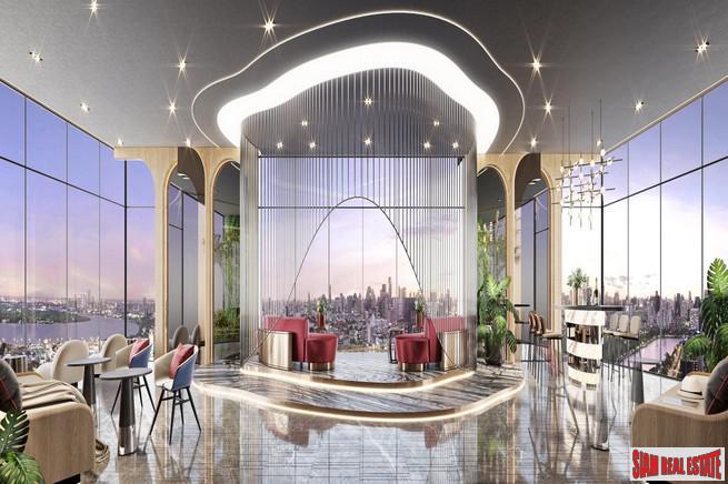 Exclusive New High-Rise Condo Launch by Leading Developers with River, Park and City Views at Rama 4 Road by Asoke and Phrom Phong -2 Bed Loft - Only 12% Down-Payment!-6