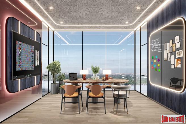Exclusive New High-Rise Condo Launch by Leading Developers with River, Park and City Views at Rama 4 Road by Asoke and Phrom Phong -2 Bed Loft - Only 12% Down-Payment!-7