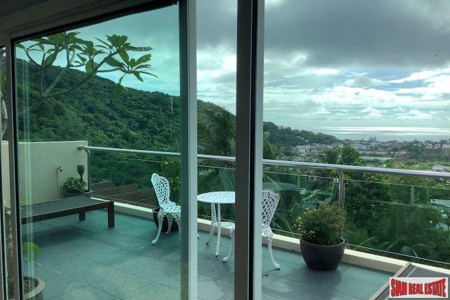 Kata Top View House / Six Bedroom House with Sea & Big Buddha Views + Shared Swimming Pool for Sale in Kata-2