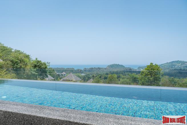 Layan Sea View Residences | Beautiful Panoramic Ocean Views from this 2+1 Bedroom Pool Villa for Rent-0