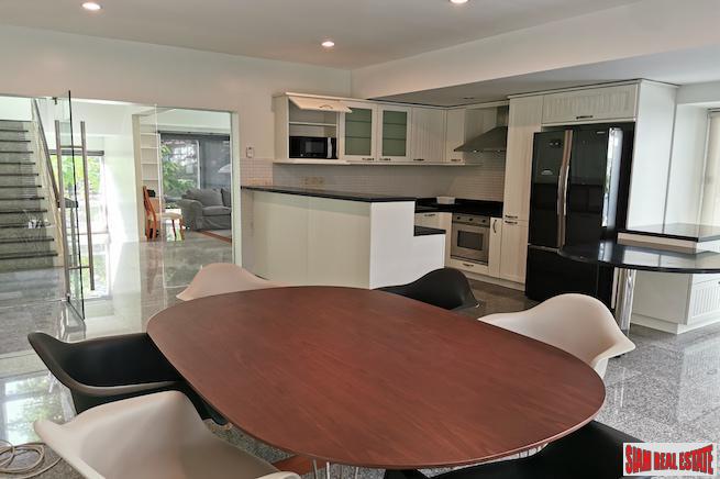 Three Bedroom Twin House for Rent Phrom Phong - Pet Friendly-2