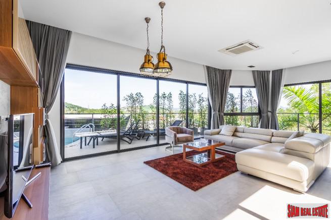 Kimera Pool Villas Chalong | Extra Large Three Storey Modern House with Pool for Rent-14