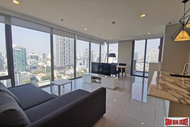 Nara 9 | Bright Two Bedroom Corner Unit with Clear City Views for Sale in Chong Nonsi-0