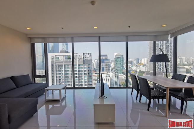Nara 9 | Bright Two Bedroom Corner Unit with Clear City Views for Sale in Chong Nonsi-1