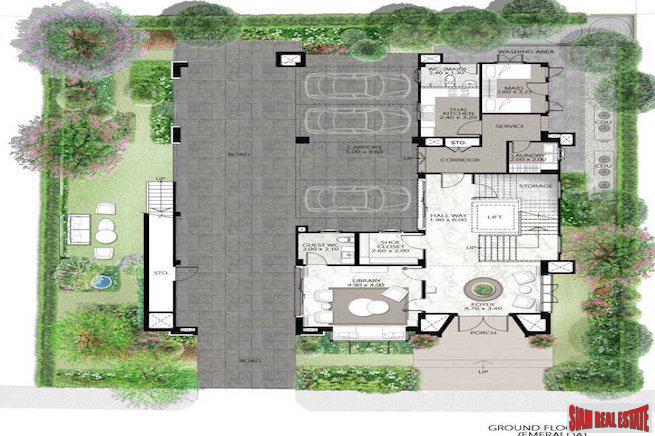 Crystal Solana | Exclusive Four Storey, Four Bedroom Home for Sale in the Ekkamai-Ramintra Area of Bangkok-12