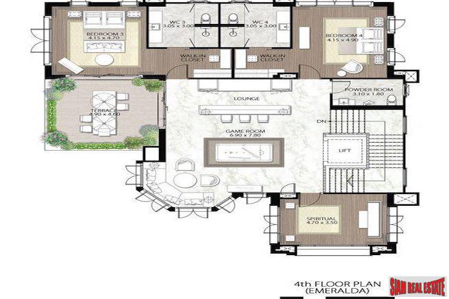 Crystal Solana | Exclusive Four Storey, Four Bedroom Home for Sale in the Ekkamai-Ramintra Area of Bangkok-15