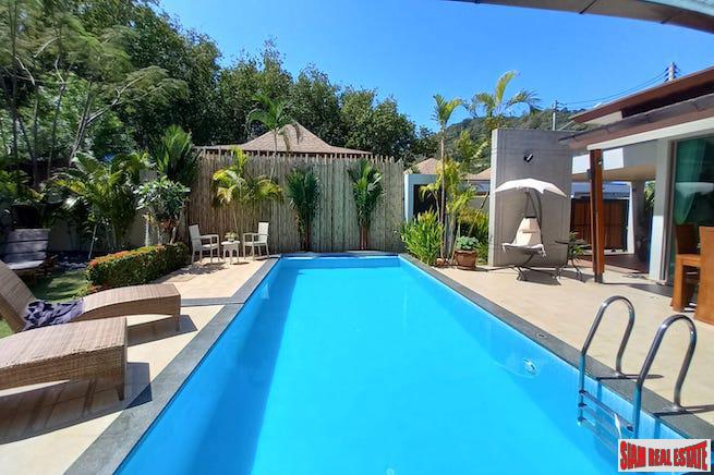 Bamboo Garden Villa | Sunny & Spacious Three Bedroom House with Private Swimming Pool for Rent in Rawai