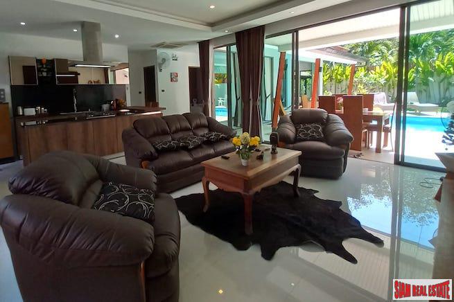 Bamboo Garden Villa | Sunny & Spacious Three Bedroom House with Private Swimming Pool for Rent in Rawai