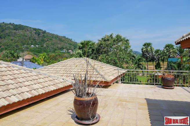 Spacious Single Storey Five Bedroom Pool Villa with Roof Terrace for Sale in Chalong-27