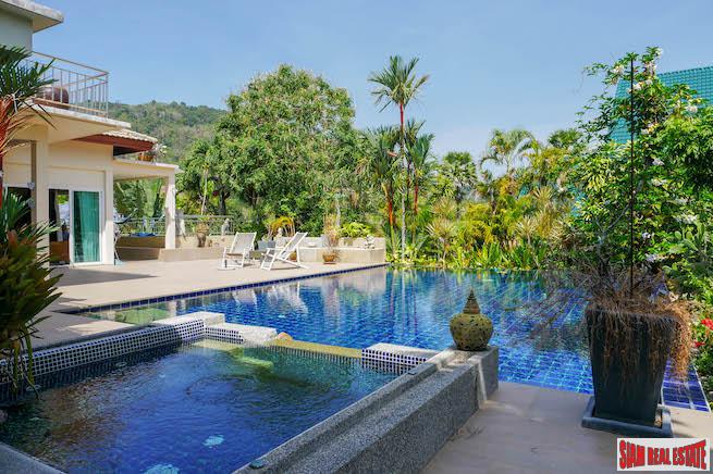 Spacious Single Storey Five Bedroom Pool Villa with Roof Terrace for Sale in Chalong-2