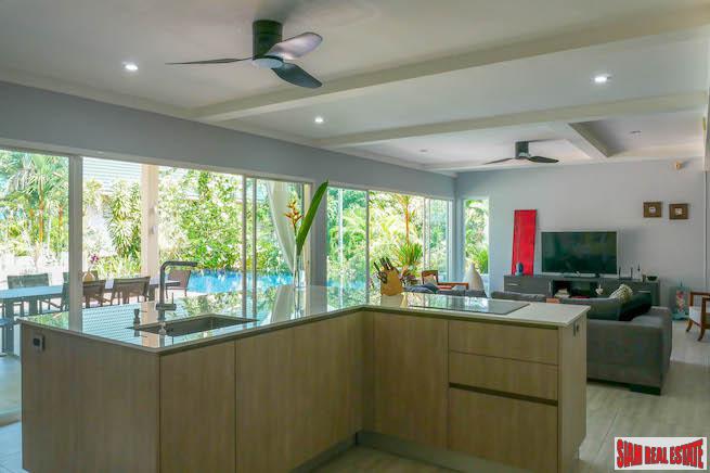 Spacious Single Storey Five Bedroom Pool Villa with Roof Terrace for Sale in Chalong-7