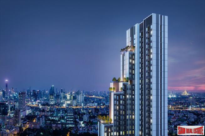 New High-Rise Condo by Leading Thai Developers at the Trendy Area of Ari, only 100 metres to the BTS - 2 Bed Units-0